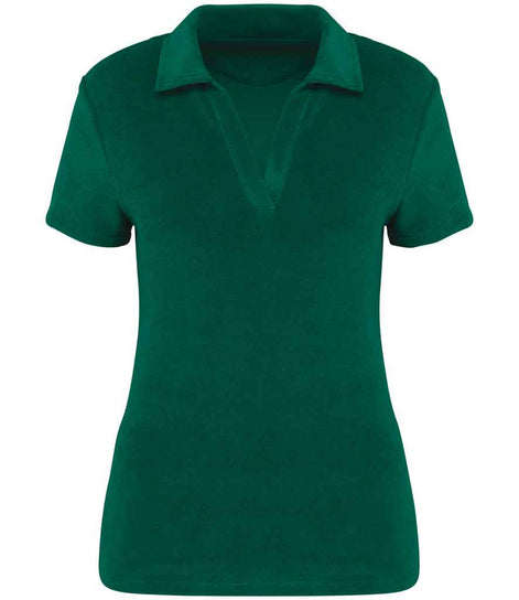 Organic Towel-Feel Polo Shirt: Women's