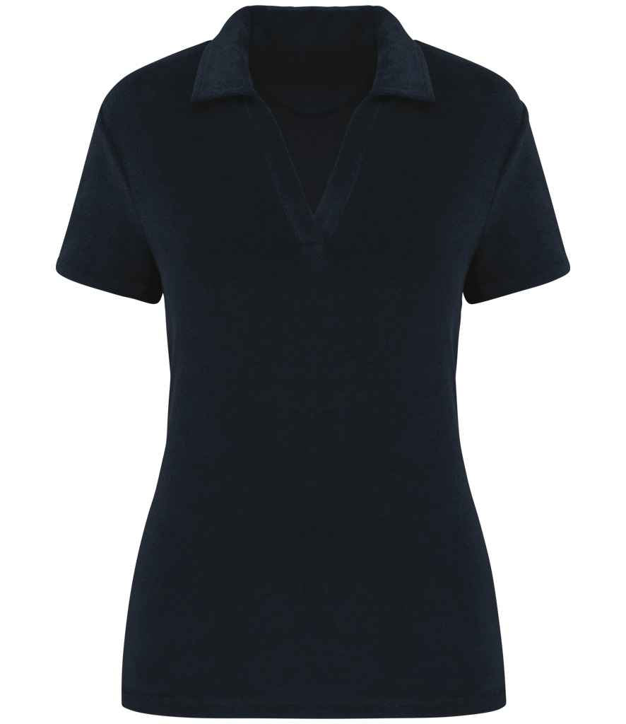 Organic Towel-Feel Polo Shirt: Women's