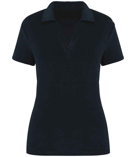 Organic Towel-Feel Polo Shirt: Women's