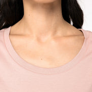 Organic Loose Fit Roll Sleeve T-Shirt: Women's