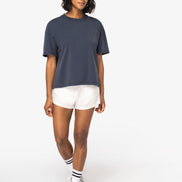 Organic Oversize Washed T-Shirt: Women's