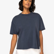 Organic Oversize Washed T-Shirt: Women's