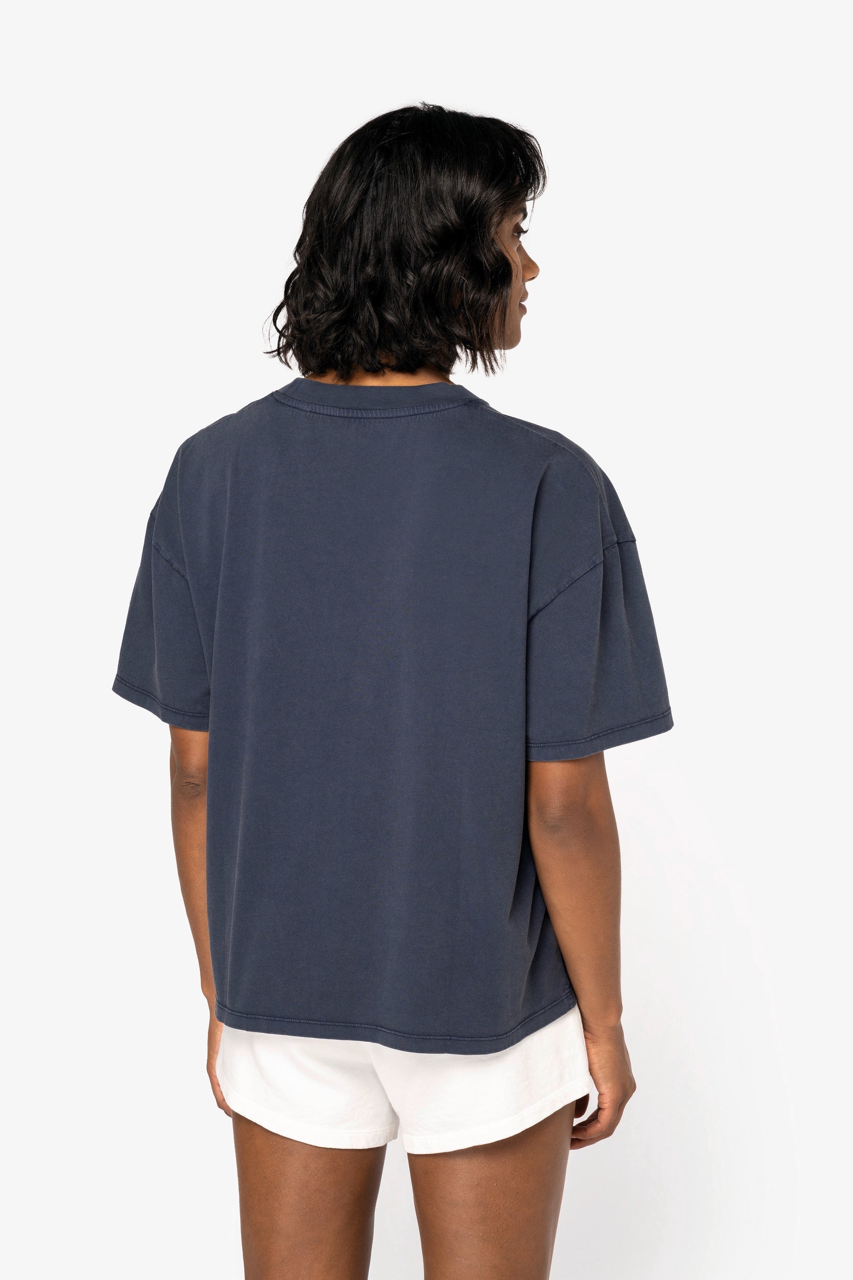 Organic Oversize Washed T-Shirt: Women's