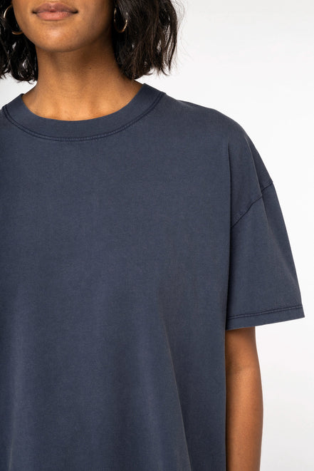 Organic Oversize Washed T-Shirt: Women's