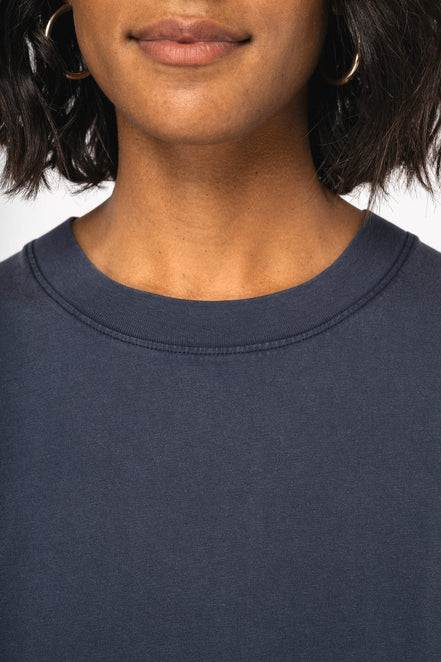 Organic Oversize Washed T-Shirt: Women's