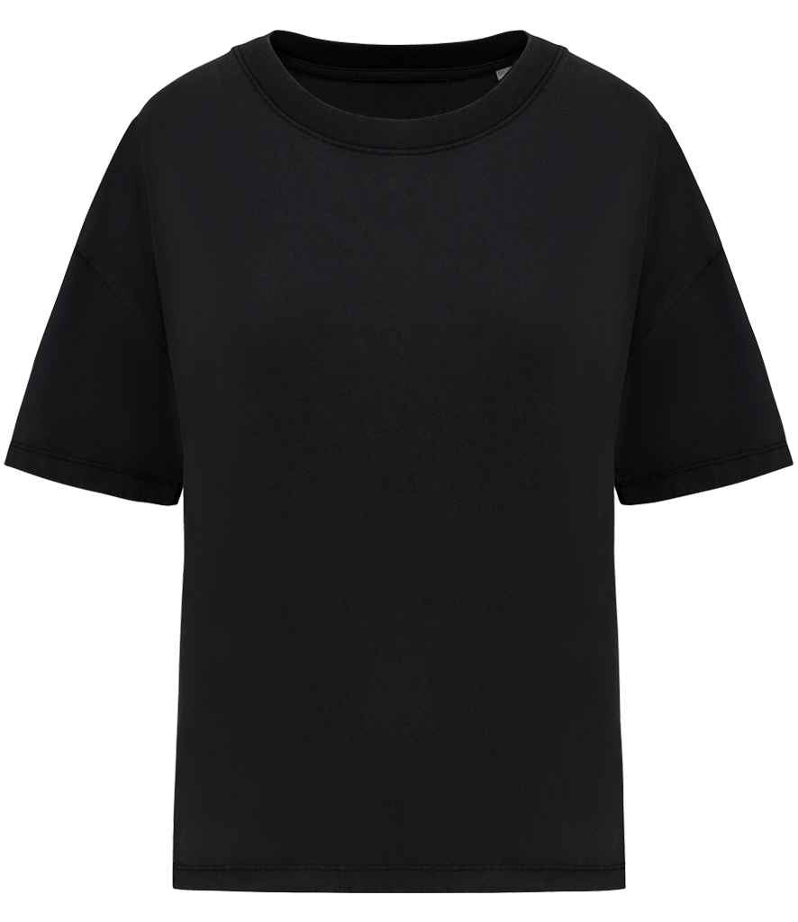 Organic Oversize Washed T-Shirt: Women's