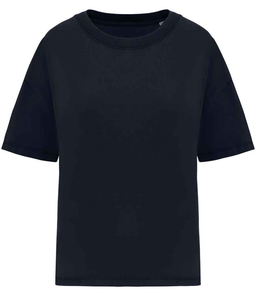 Organic Oversize Washed T-Shirt: Women's