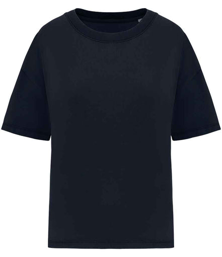 Organic Oversize Washed T-Shirt: Women's