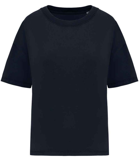 Organic Oversize Washed T-shirt: Womens