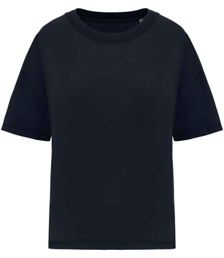 Organic Oversize Washed T-Shirt: Women's
