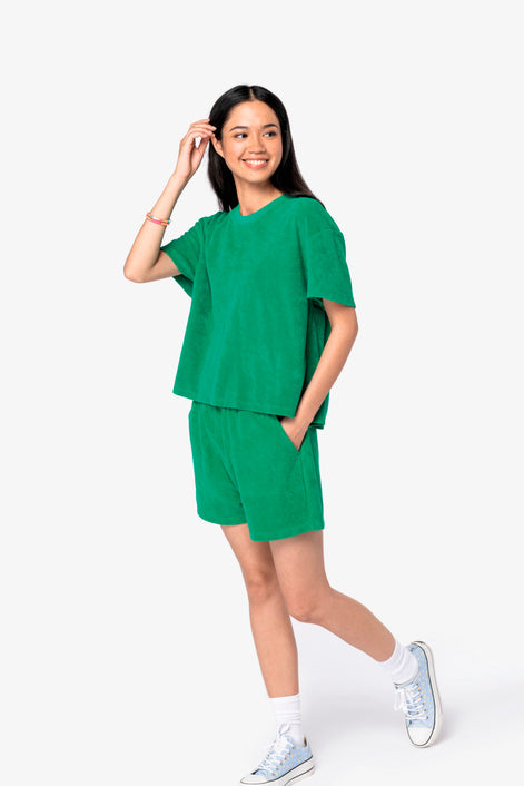 Organic Towel-Feel T-Shirt: Women's