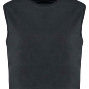 Organic Faded Cropped Tank Top: Women's