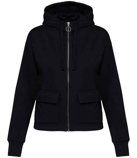 Organic Full Zip Hooded Sweatshirt: Women's