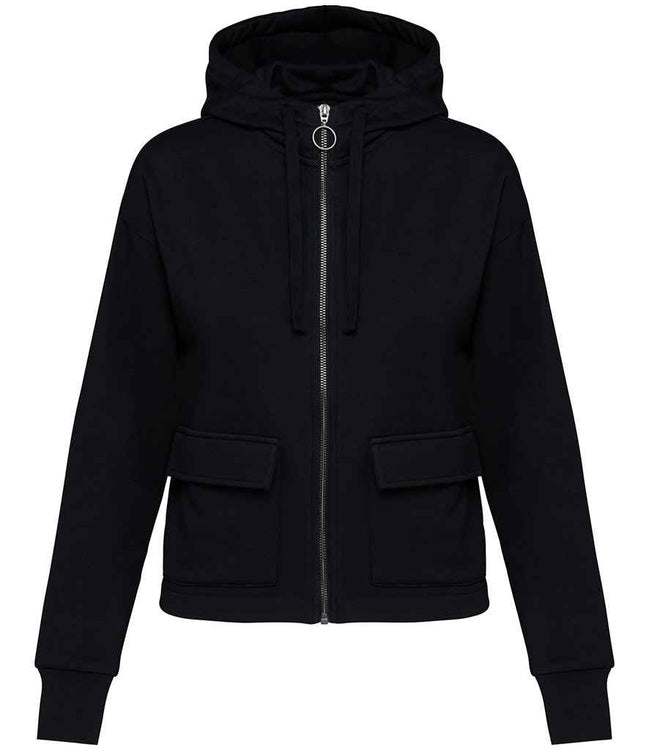 Organic Full Zip Hooded Sweatshirt: Women's