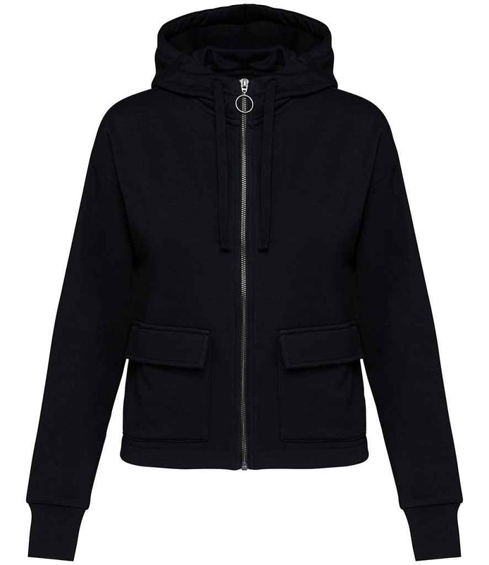 Organic Full Zip Hooded Sweatshirt: Women's