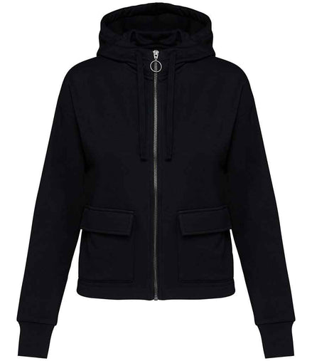 Organic Full Zip Hooded Sweatshirt: Women's