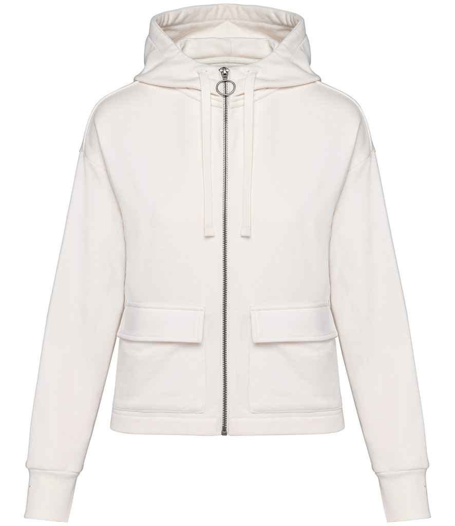 Organic Full Zip Hooded Sweatshirt: Women's