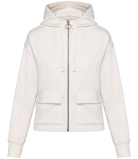 Organic Full Zip Hooded Sweatshirt: Women's