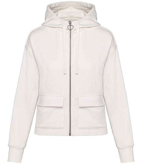 Organic Full Zip Hooded Sweatshirt: Women's