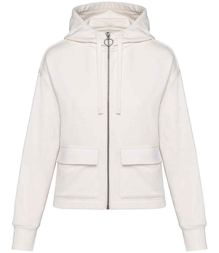 Organic Full Zip Hooded Sweatshirt: Women's