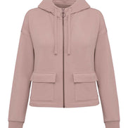 Organic Full Zip Hooded Sweatshirt: Women's
