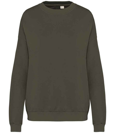 Organic Oversized French Terry Sweatshirt: Unisex