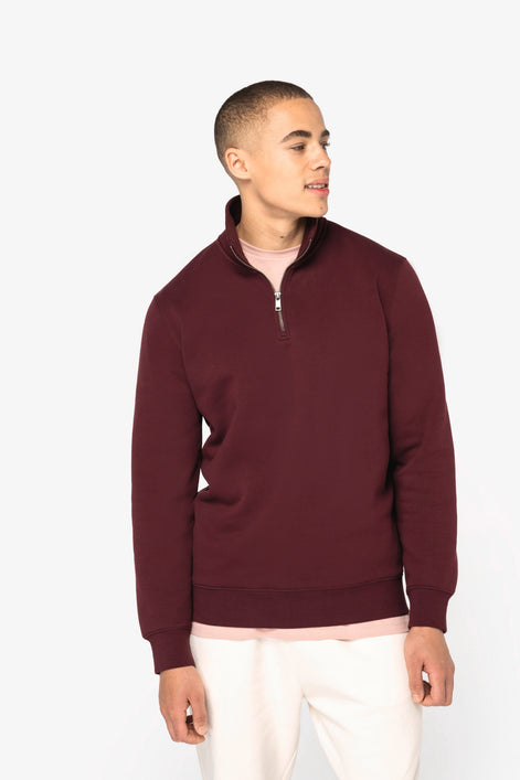 Organic Quarter Zip Sweatshirt: Men's