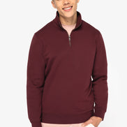 Organic Quarter Zip Sweatshirt: Men's