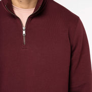 Organic Quarter Zip Sweatshirt: Men's