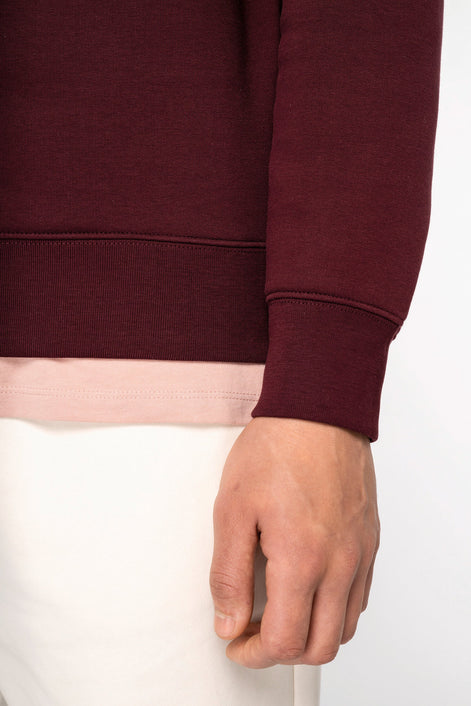 Organic Quarter Zip Sweatshirt: Men's