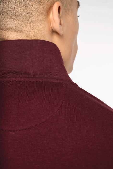 Organic Quarter Zip Sweatshirt: Men's
