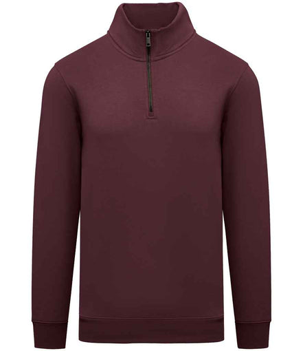 Organic Quarter Zip Sweatshirt: Men's