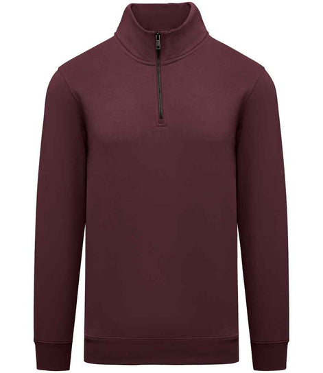 Organic Quarter Zip Sweatshirt: Men's