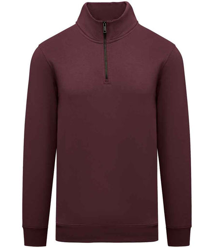 Organic Quarter Zip Sweatshirt: Men's