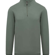 Organic Quarter Zip Sweatshirt: Men's