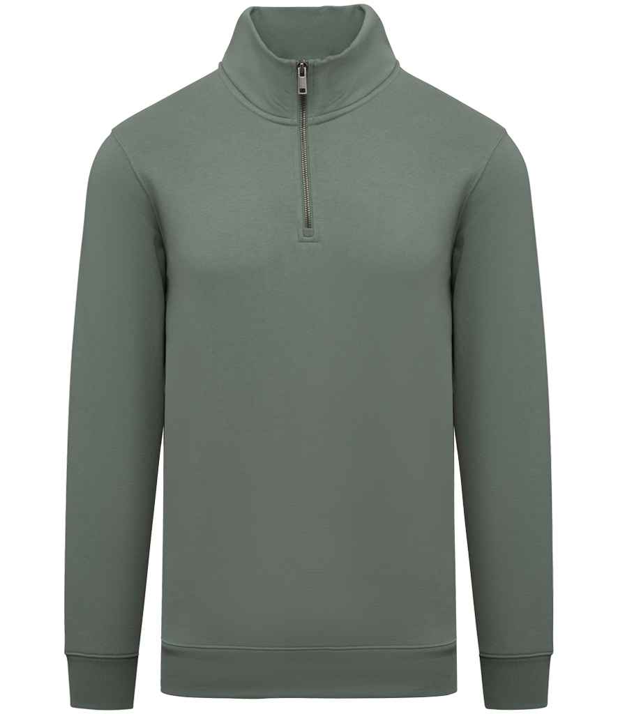 Organic Quarter Zip Sweatshirt: Men's