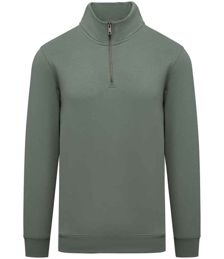 Organic Quarter Zip Sweatshirt: Men's
