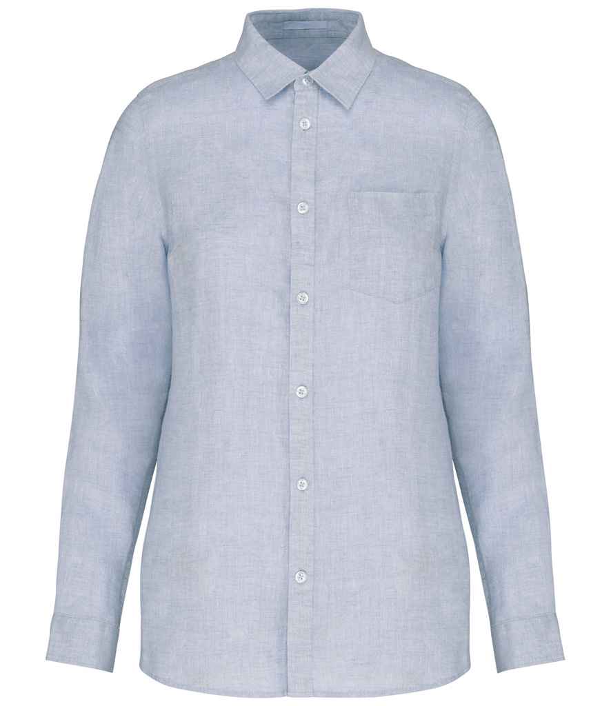 Linen Long Sleeve Shirt: Women's