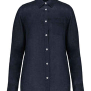 Linen Long Sleeve Shirt: Women's