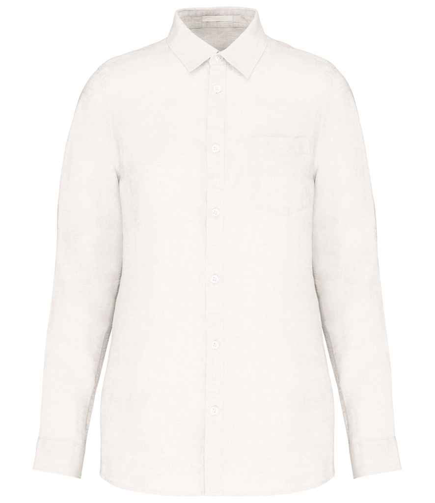 Linen Long Sleeve Shirt: Women's