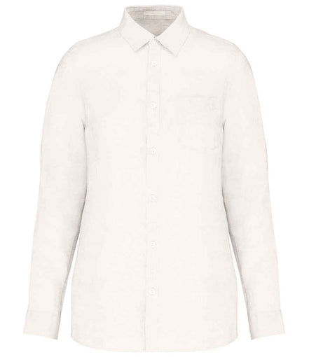 Linen Long Sleeve Shirt: Women's