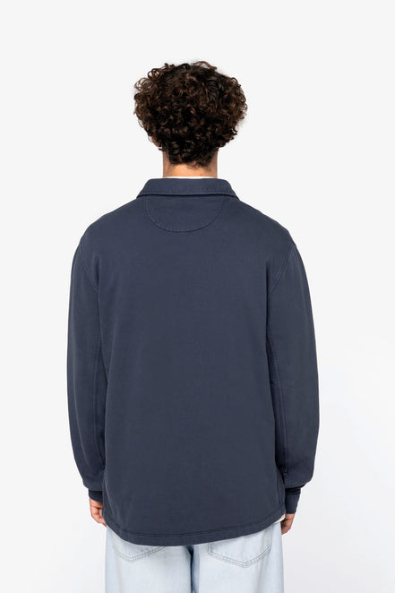Organic Faded Overshirt: Men's
