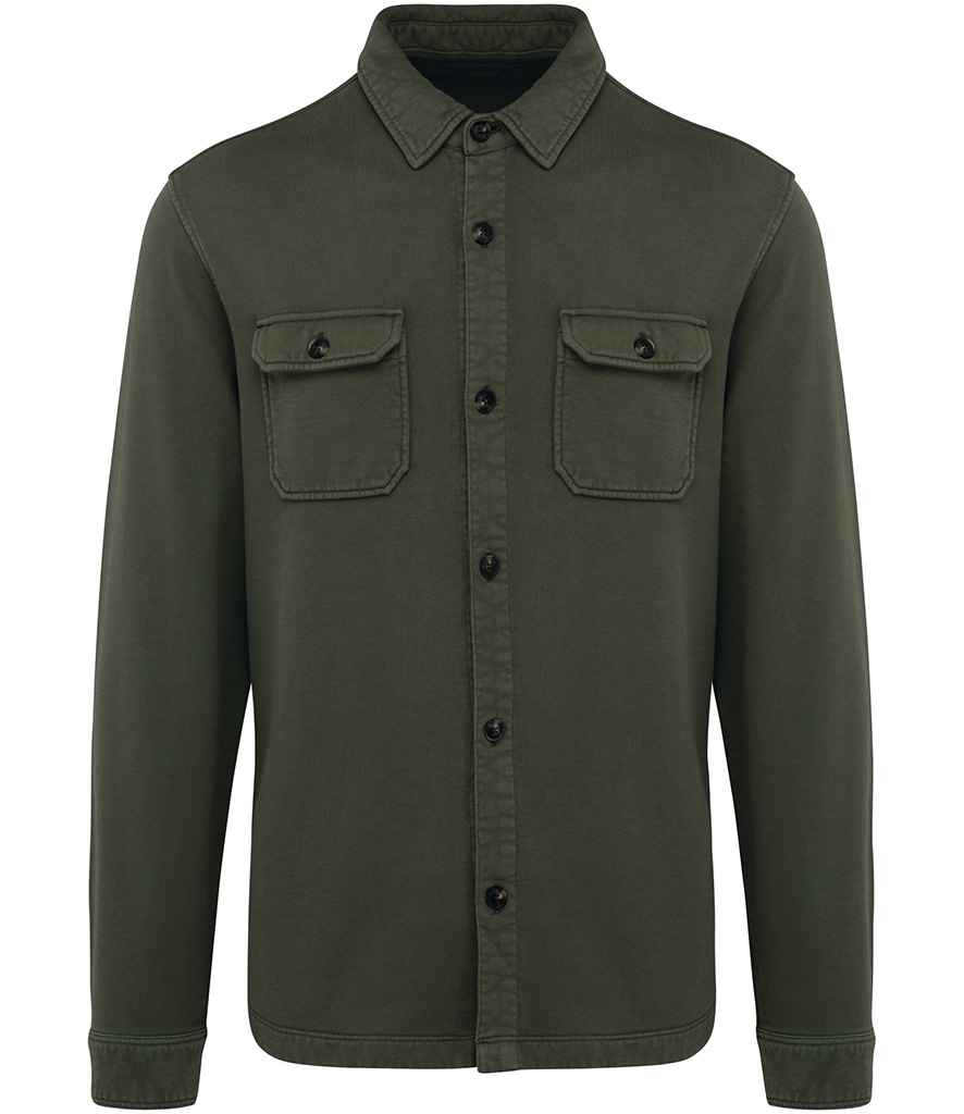 Organic Faded Overshirt: Men's