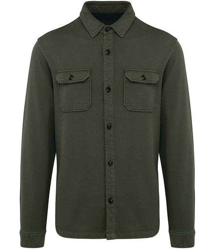 Organic Faded Overshirt: Men's