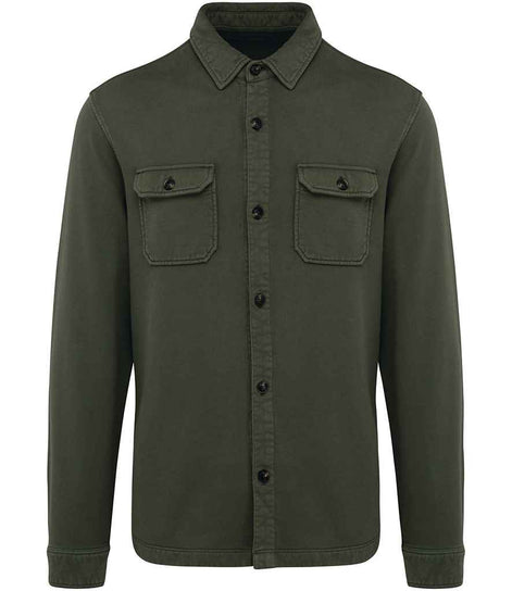 Organic Faded Overshirt: Men's