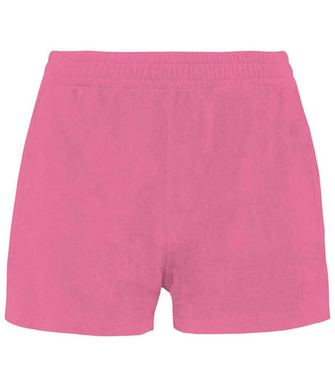 Organic Towel-Feel Shorts: Ladies