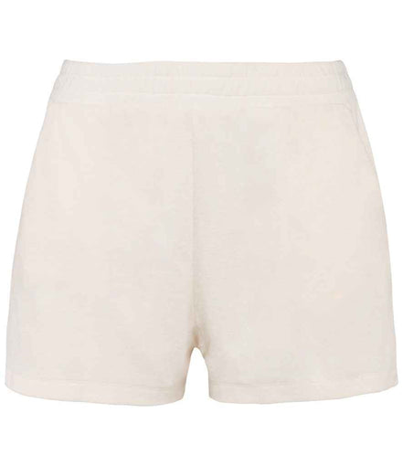 Organic Towel-Feel Shorts: Ladies
