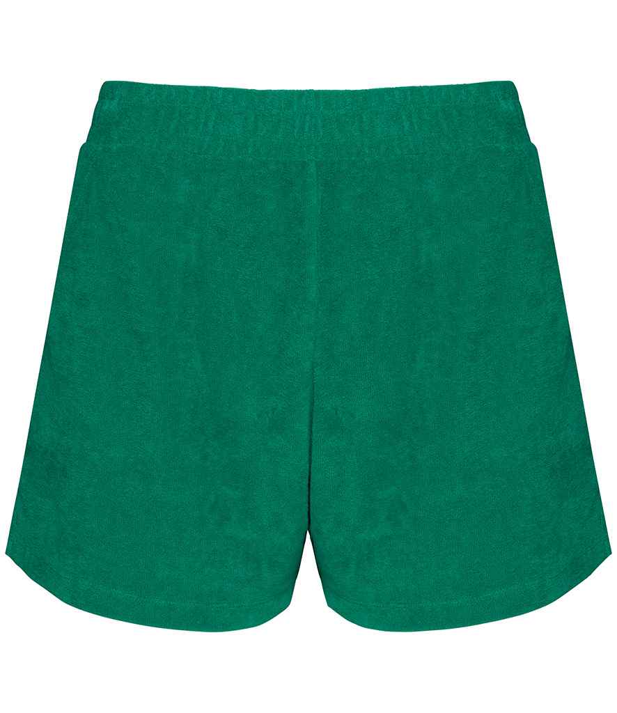 Organic Towel-Feel Shorts: Ladies