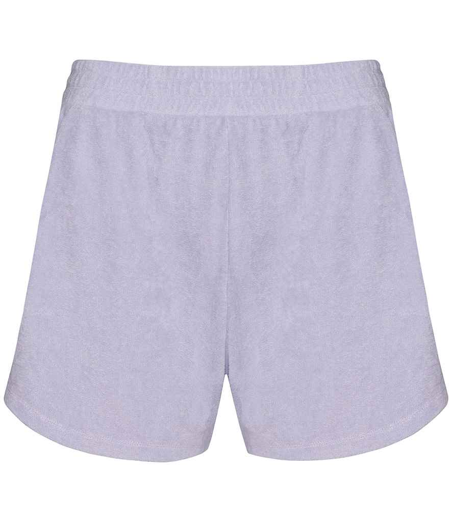 Organic Towel-Feel Shorts: Ladies