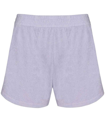 Organic Towel-Feel Shorts: Ladies